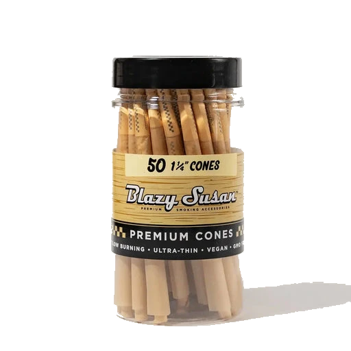 Blazy Susan Unbleached Cones - 1/14 50pk